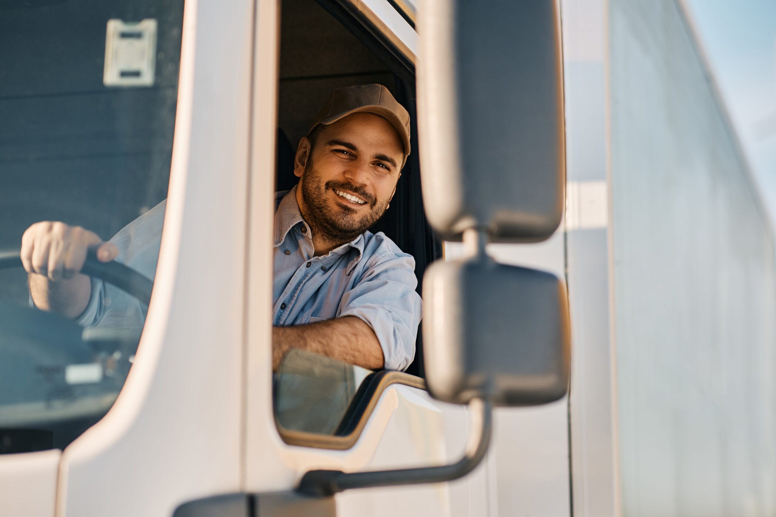 conductor de camion flotilla vemo fleets